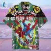 Marvel Spider Man Meets Iron Man Hawaiian Shirt 3 Marvel Spider Man Meets Iron Man Hawaiian Shirt