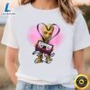 Marvel Guardians Of The Galaxy Groot Valentines T shirt t shirt