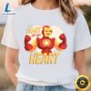 Marvel Iron Man Light Up My Heart Valentine’s Day Shirt Tshirt