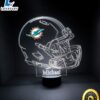 Miami Dolphins Light Up Modern Helmet Nfl Football Led Sports Fan Lamp