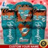 Miami Dolphins NFL-Custom Tumbler You Are My Sweet 3 Miami Dolphins NFL Custom Tumbler You Are My Sweet