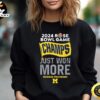 Michigan Rose Bowl Champions 2024 Just Won More Unisex T Shirt