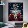 Michigan Wolverines Defeated Alabama Crimson Tide The 2024 Rose Bowl Champions Poster Canvas 2 Michigan Wolverines Defeated Alabama Crimson Tide The 2024 Rose Bowl Champions Poster Canvas