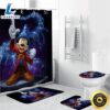 Mickey Fantasia Poster 4 4PCS Shower Curtain Non-Slip Toilet Lid Cover Bath Mat - Bathroom Set Fans Gifts 3 Mickey Fantasia Poster 4 4PCS Shower Curtain Non Slip Toilet Lid Cover Bath Mat Bathroom Set Fans Gifts