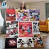 Mickey and Minnie Disney Fan Gift Happy Valentine's Day Gift Mickey and Minnie Love Gift Our Love Is Timeless Blanket