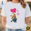 Minion With Heart Valentine’s Day T-shirts 3 Minion With Heart Valentine’s Day T shirts Tshirt