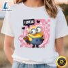 Minions Valentine’s Day I Love Us T Shirt Tshirt