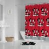 Minnie And Mickey Mouse 14-Piece Shower Curtain Set With Tufted Rug 3 Minnie And Mickey Mouse 14 Piece Shower Curtain Set With Tufted Rug