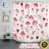 Mushroom Love Valentines Day Shower Curtains Romantic Gift Valentine Decoration Bathroom Decor 2 Mushroom Love Valentines Day Shower Curtains Romantic Gift Valentine Decoration Bathroom Decor