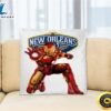 NBA Iron Man Marvel Comics Sports Basketball New Orleans Pelicans Square Pillow 2 NBA Iron Man Marvel Comics Sports Basketball New Orleans Pelicans Square Pillow