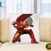 NBA Iron Man Marvel Comics Sports Basketball Portland Trail Blazers Square Pillow