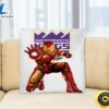 NBA Iron Man Marvel Comics Sports Basketball Sacramento Kings Square Pillow 2 NBA Iron Man Marvel Comics Sports Basketball Sacramento Kings Square Pillow