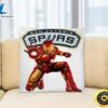 NBA Iron Man Marvel Comics Sports Basketball San Antonio Spurs Square Pillow 3 NBA Iron Man Marvel Comics Sports Basketball San Antonio Spurs Square Pillow