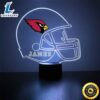 NFL Arizona Cardinals Football Led Sports Fan Lamp 2 NFL Arizona Cardinals Football Led Sports Fan Lamp