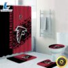 NFL Atlanta Falcons 4pcs Bathroom Rugs Set Bath Shower Curtain Toilet Lid Cover Mats 3d 3 NFL Atlanta Falcons 4pcs Bathroom Rugs Set Bath Shower Curtain Toilet Lid Cover Mats 3d