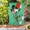 NFL Boston Celtics Mickey Playing Double Sided Printing Garden Flag