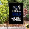 NFL Buffalo Bills Mickey Double Sided Printing Garden Flag 3 NFL Buffalo Bills Mickey Double Sided Printing Garden Flag