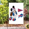 NFL Buffalo Bills Mickey v1 Double Sided Printing Garden Flag 2 NFL Buffalo Bills Mickey v1 Double Sided Printing Garden Flag