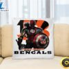 NFL Captain America Thor Spider Man Hawkeye Avengers Endgame Football Cincinnati Bengals Square Pillow
