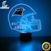 NFL Carolina Panthers Football Led Sports Fan Lamp