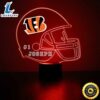 NFL Cincinnati Bengals Football Led Sports Fan Lamp 6736