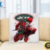 NFL Deadpool Marvel Comics Sports Football New York Jets Square Pillow