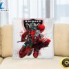 NFL Deadpool Marvel Comics Sports Football Oakland Raiders Square Pillow