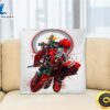 NFL Deadpool Marvel Comics Sports Football Pittsburgh Steelers Square Pillow 2 NFL Deadpool Marvel Comics Sports Football Pittsburgh Steelers Square Pillow