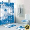 NFL Detroit Lions Non-Slip Rugs Toilet Lid Cover Bath Mat Shower Curtain 4pcs Sets 3d 2 NFL Detroit Lions Non Slip Rugs Toilet Lid Cover Bath Mat Shower Curtain 4pcs Sets 3d