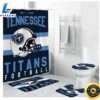 NFL Football Team Helmet Tennessee Titans Bathroom Sets