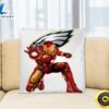 NFL Iron Man Marvel Comics Sports Football Philadelphia Eagles Square Pillow