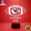 NFL Kansas City Chiefs Football Led Sports Fan Lamp 1