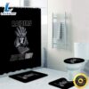 NFL Las Vegas Raiders Shower Curtain 4pcs Toilet Lid Cover Non-Slip Bath Rugs Set 4 3 NFL Las Vegas Raiders Shower Curtain 4pcs Toilet Lid Cover Non Slip Bath Rugs Set 4