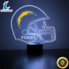 NFL Los Angeles Chargers Football Led Sports Fan Lamp 2 NFL Los Angeles Chargers Football Led Sports Fan Lamp
