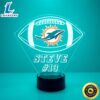 NFL Miami Dolphins Football Led Sports Fan Lamp 1