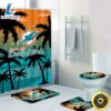 NFL Miami Dolphins Non-Slip Rugs Toilet Lid Cover Bath Mat Shower Curtain 4pcs Sets 3d 2 NFL Miami Dolphins Non Slip Rugs Toilet Lid Cover Bath Mat Shower Curtain 4pcs Sets 3d