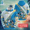 NFL Mickey Mouse Los Angeles Chargers Character Cartoon Movie Custom Name Hoodie New Arrivals 3 NFL Mickey Mouse Los Angeles Chargers Character Cartoon Movie Custom Name Hoodie New Arrivals