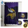 NFL Minnesota Vikings Bathroom Mats Set Shower Curtain Bath Rugs Toilet Lid Cover 2 NFL Minnesota Vikings Bathroom Mats Set Shower Curtain Bath Rugs Toilet Lid Cover