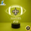 NFL New Orleans Saints Football Led Sports Fan Lamp 2 NFL New Orleans Saints Football Led Sports Fan Lamp