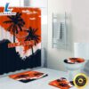 NFL Summer Chicago Bears 4pcs Bathroom Set Shower Curtain Non-Slip Rug Toilet Lid Cover Mat 2 NFL Summer Chicago Bears 4pcs Bathroom Set Shower Curtain Non Slip Rug Toilet Lid Cover Mat