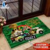 New Orleans Saints NFL Custom Doormat For The Celebration Of Saint Patricks Day