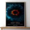 Night Swim 2024 Poster Wall Art Canvas
