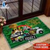 Oakland Raiders NFL Custom Doormat For The Celebration Of Saint Patricks Day