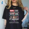 Official marvel Studios Avengers 16th Anniversary 2008 2024 Thank You For The Memories Signatures Shirt 3 Official marvel Studios Avengers 16th Anniversary 2008 2024 Thank You For The Memories Signatures Shirt