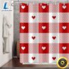 Plaid Heart Shower Curtain Retro Buffalo Check Love Hearts Polka Dot Bath Curtain Rustic Farmhouse Romantic Country Love Theme Valentines Day Fabric Bathroom Girl Woman Decor 2 Plaid Heart Shower Curtain Retro Buffalo Check Love Hearts Polka Dot Bath Curtain Rustic Farmhouse Romantic Country Love Theme Valentines Day Fabric Bathroom Girl Woman Decor