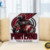 Portland Trail Blazers NBA Basketball Captain America Thor Spider Man Hawkeye Avengers Square Pillow 1