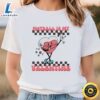 Retro Football Valentine Shirt, Football Heart Player T Shirt Tshirt