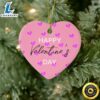 Roses Heart Valentines Day Christmas Ornaments 2 Roses Heart Valentines Day Christmas Ornaments