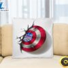 Sacramento Kings NBA Basketball Captain Americas Shield Marvel Avengers Square Pillow