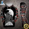 Skull Love Valentine All Over Print Leggings Hoodie Set Outfit For 2 Skull Love Valentine All Over Print Leggings Hoodie Set Outfit For 1